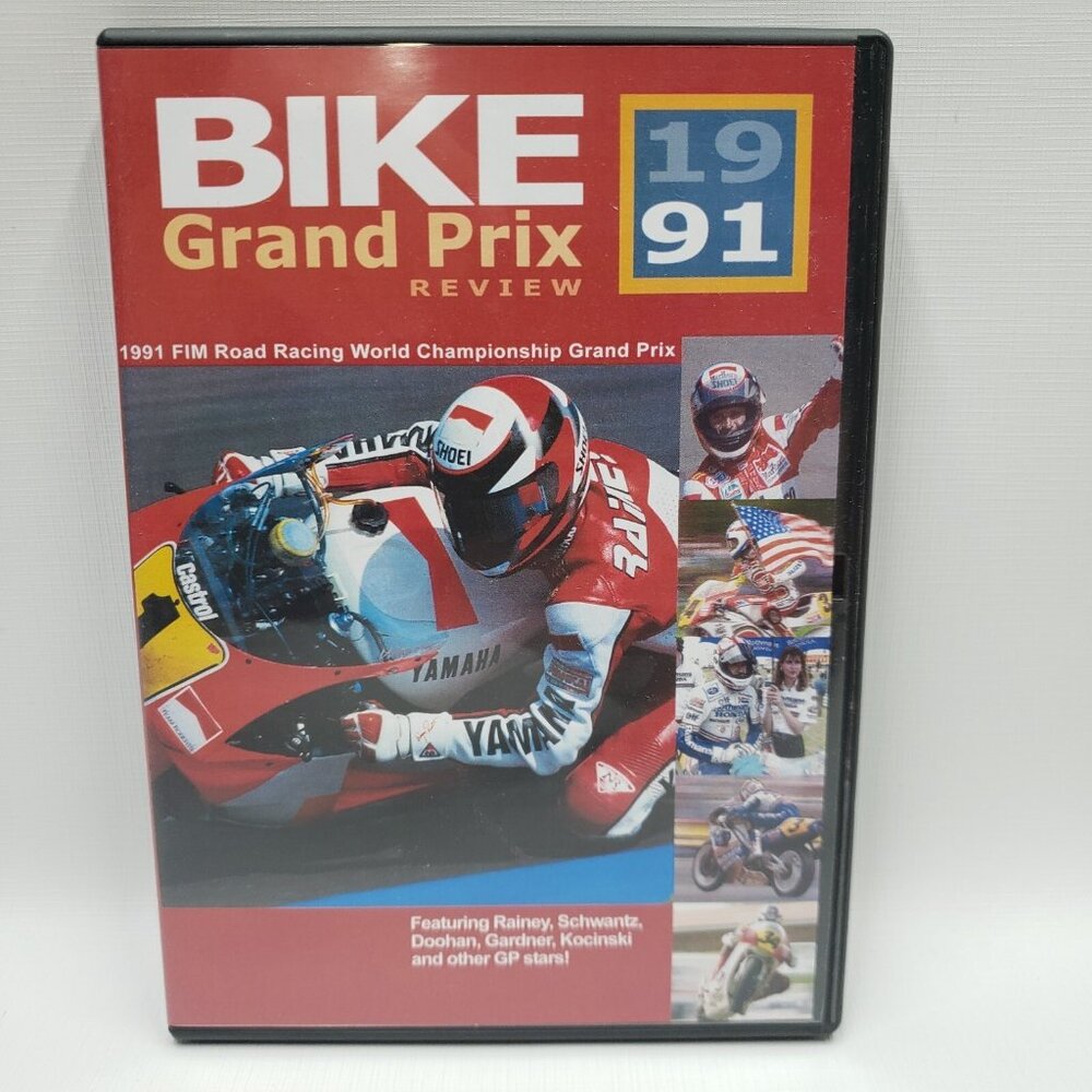 DVD Bike Grand Prix 1991 Official Race Review FIM Road Racing World Championship